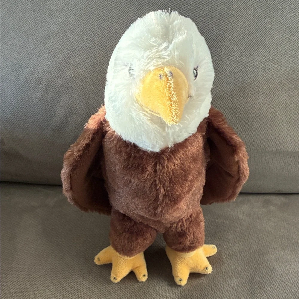 Wildlife Artists, Inc Plush Brown White Eagle Toy Stuffed Animal